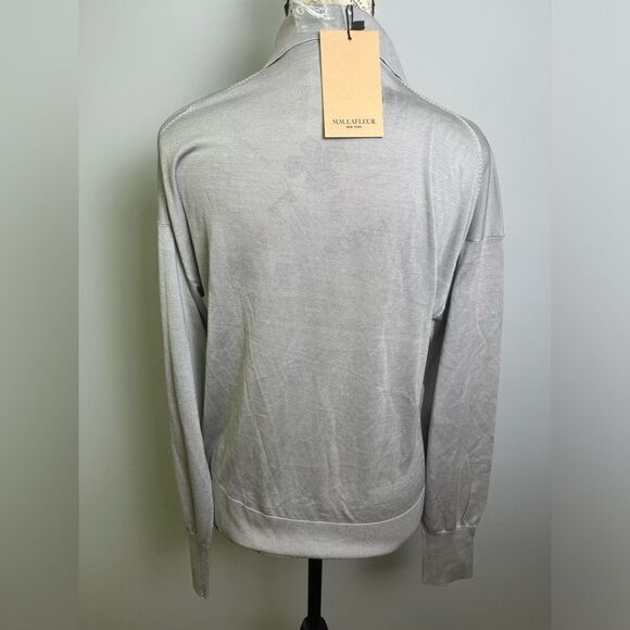 M.M.Lafleur The Leo Pullover - Silk Jersey NWT Size M - Picture 3 of 9